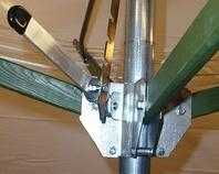 lock for rotary clothesline